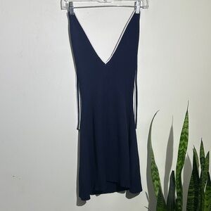 Wild Fable Navy Backless Dress